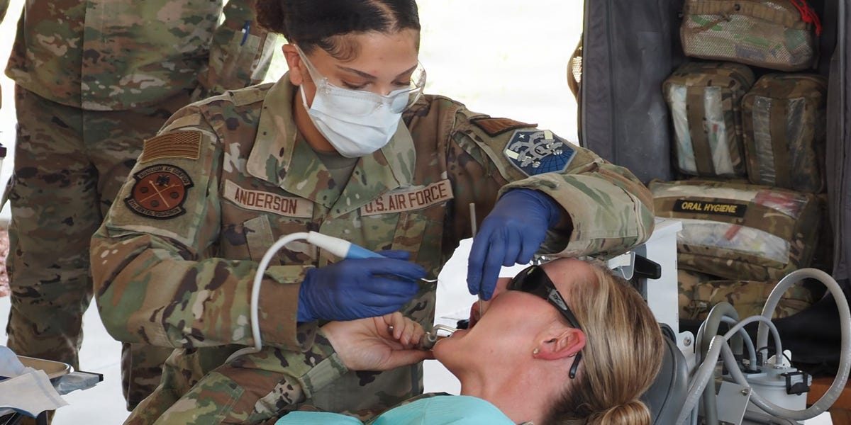 The US military is preparing for mass casualties in a major war. Its dentists say it's overlooking toothaches.