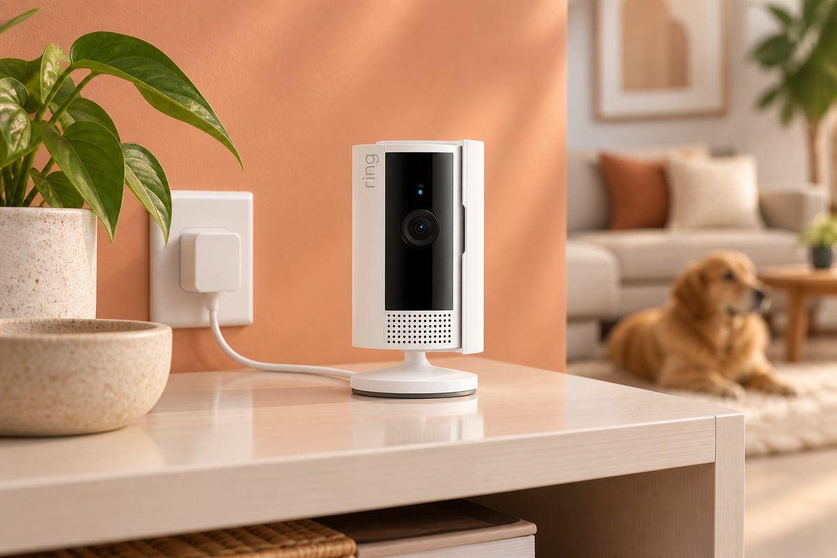Ring Indoor Camera 2ª gen. a 34,12€, ben spesi per tenere d’occhio casa