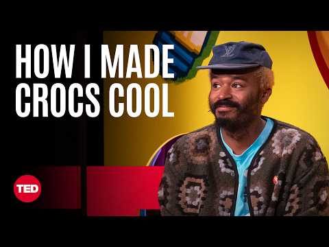 im loving salehe's insights on how he made crocs cool again and it's insane to me