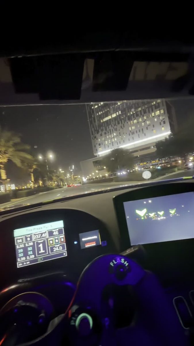 Porsche 911 GT3 Cup, Friday drive in Dubai