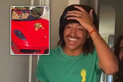 KIJK. Heidi Klum verrast oudste zoon met Ferrari op 21ste verjaardag na jarenoude belofte