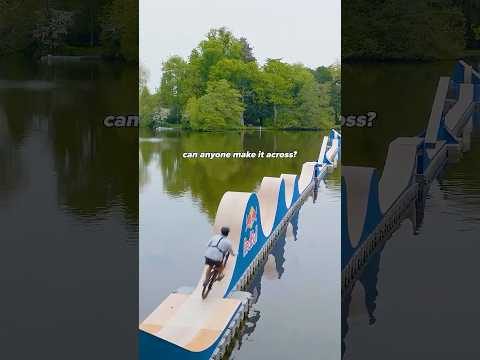 looks like they're trying out some serious wakeboarding tricks over there today