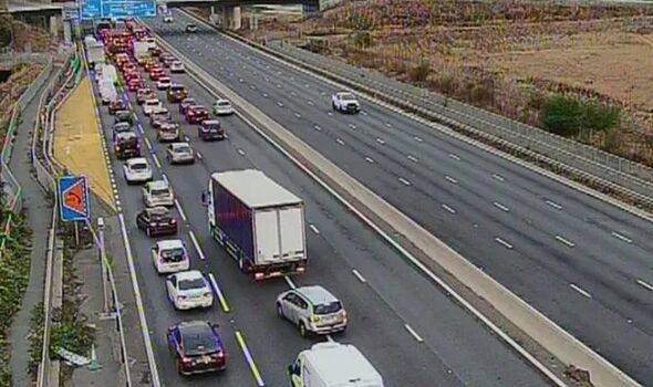 Woman killed in horror pile-up on major UK motorway sparking massive queues