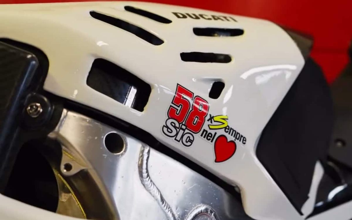 MotoGP, la livrea Ducati Team Gresini a Misano omaggia Marco Simoncelli. FOTO