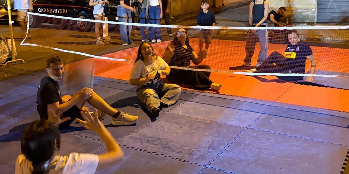 Nella Notte Bianca di Sora sitting volley protagonista