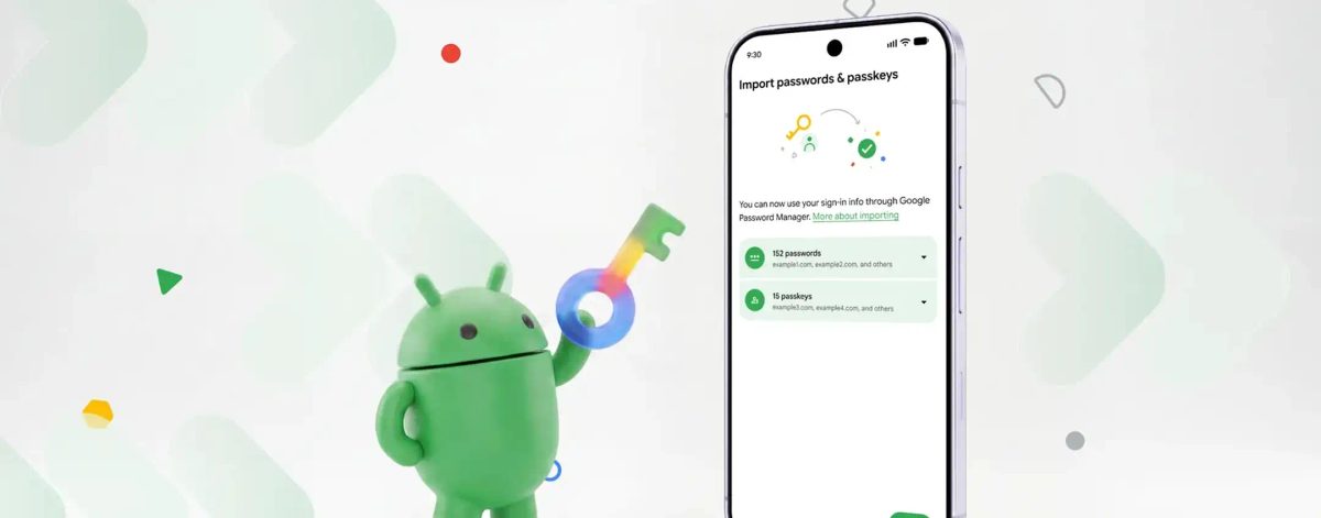 Google semplifica il trasferimento delle password su Android