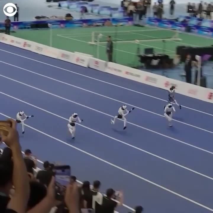 Robot Olympiad in China.