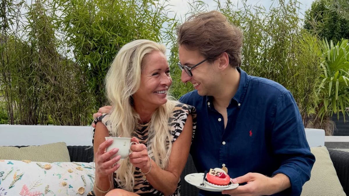 Christiaan Bauer neemt moeder Mariska flink in de maling: 'Dat kan echt niet'