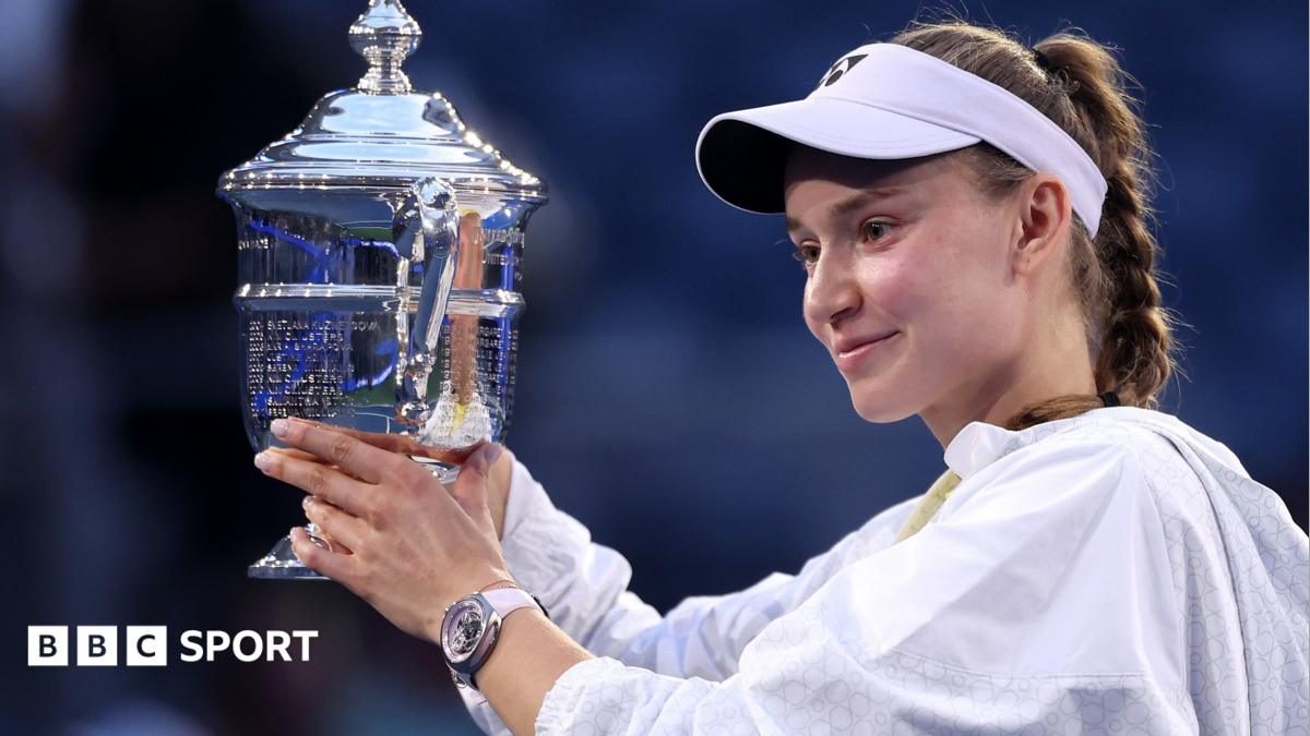From struggling to walk to lifting trophy - how Rybakina triumphed