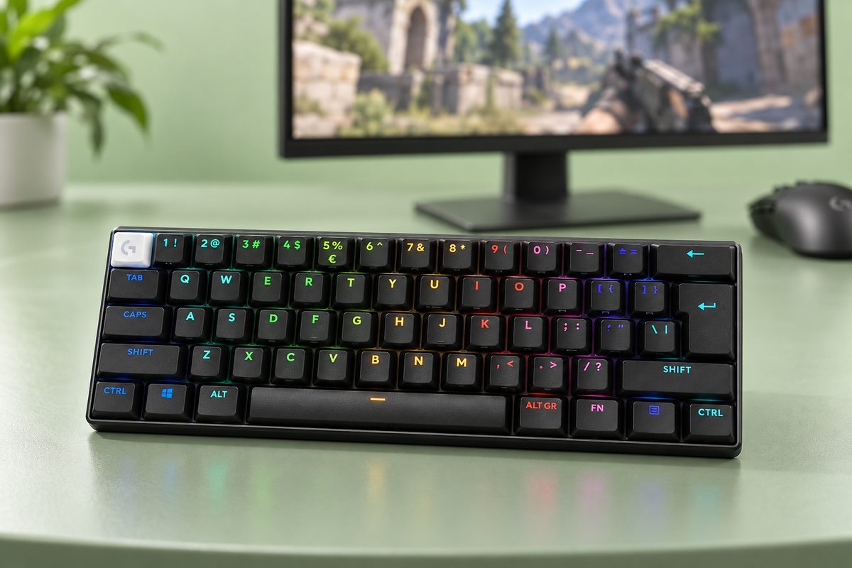 Logitech G PRO X 60 a 109,99€, più spazio al mouse per gli FPS competitivi