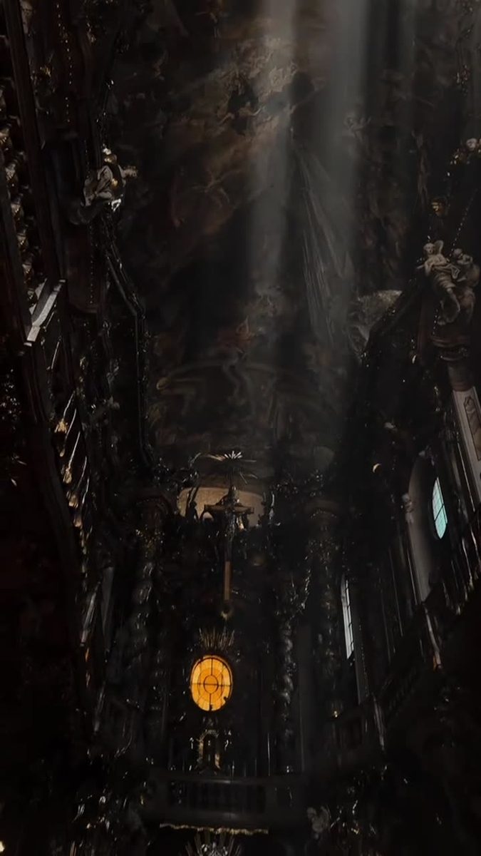 The Asamkirche (St. Johann Nepomuk) was built by two brothers in the 1700s as their private church, everv single inch i…
