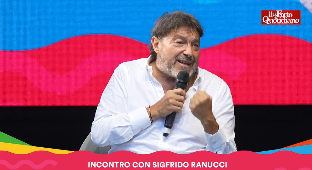 “Io in politica? Voglio continuare a fare Report che è la cosa che dà più fastidio”: Ranucci alla festa del Fatto inter…