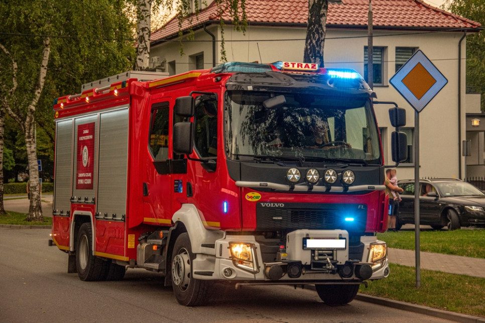 Pożar w Bytomiu. Ewakuacja lokatorów