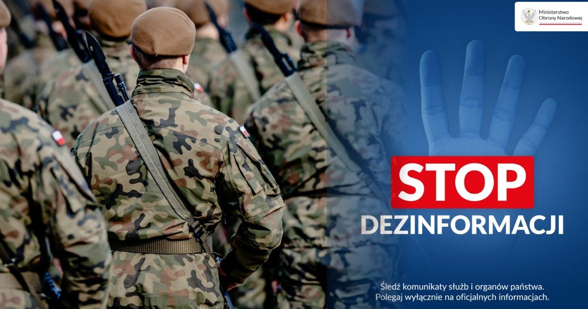 Ministerstwo Obrony Narodowej ostrzega przed fałszywymi wezwaniami do wojska