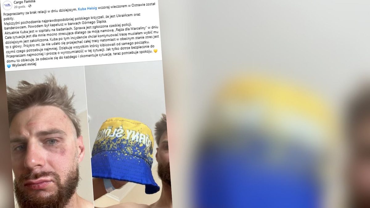 Pobili go, bo miał żółto-niebieską czapkę. Myśleli, że jest Ukraińcem