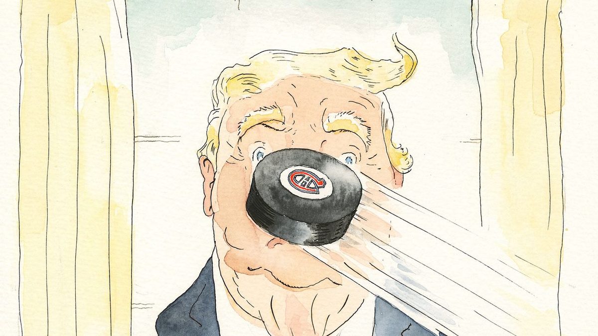 Canada and the U.S.A. Face Off