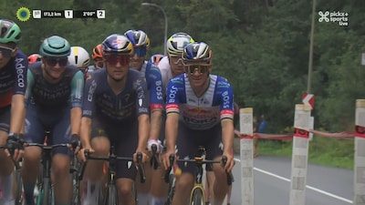 LIVE. Dollende Remco Evenepoel bekijkt het vanuit peloton: negen vluchters kiezen ruime sop in ‘rustige’ beginfase