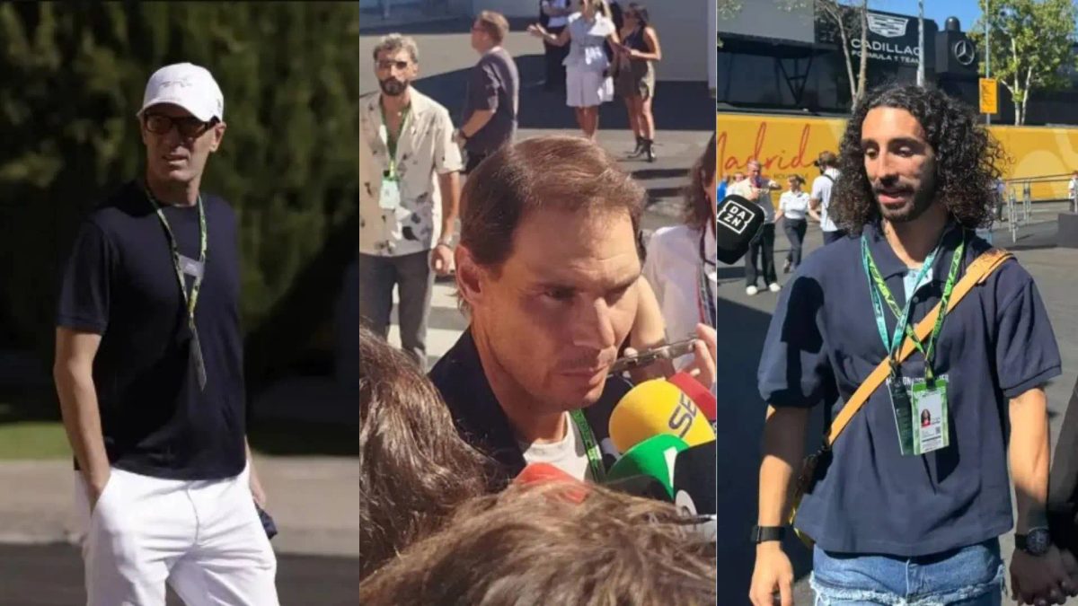 Madring deja imágenes únicas y se llena de caras conocidas: la Familia Real se vuelca con Alonso y Sainz