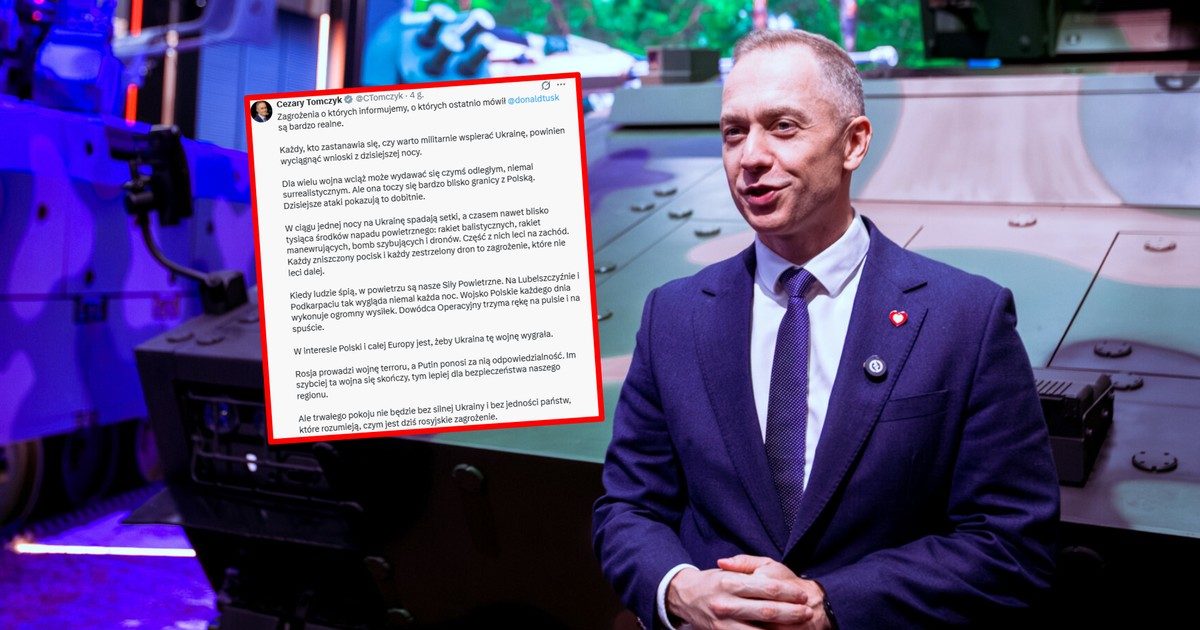 Warto militarnie wspierać Ukrainę? Wiceminister podsumowuje nocne ataki Rosji
