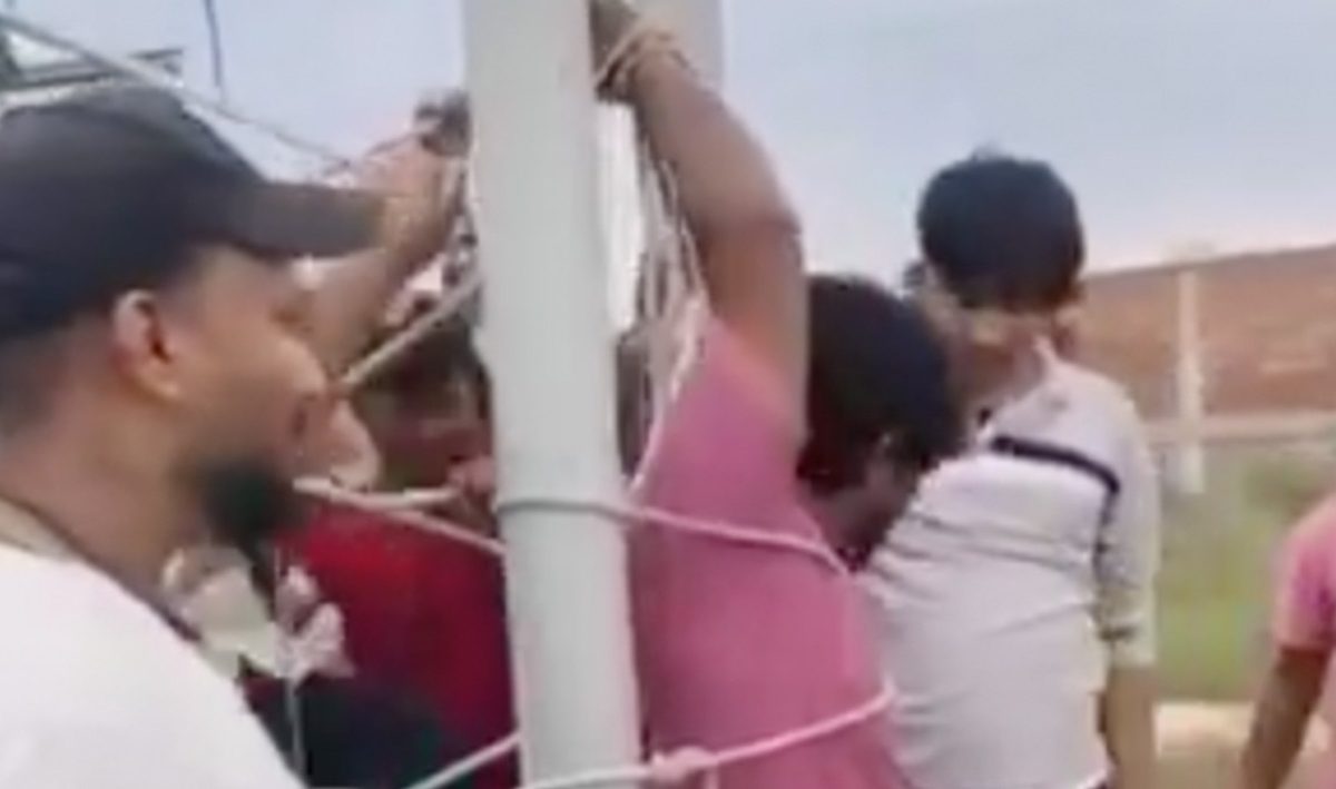 Villagers in India tie technician to cell tower over 5G failure