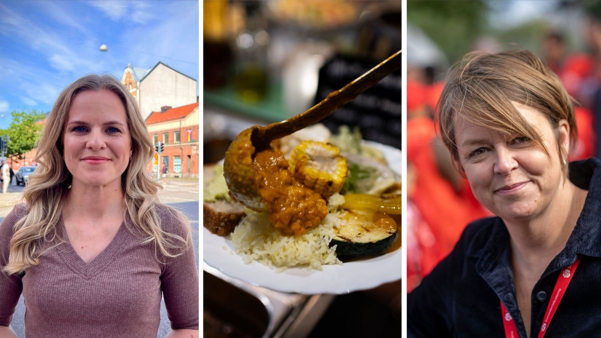 Vilka äter vinnarmenyn? Det äter partierna på sina valvakor i Malmö