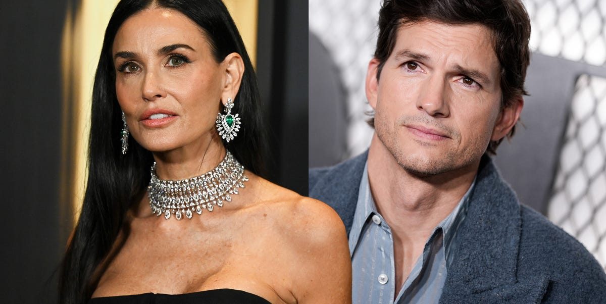 Demi Moore, sobre las infidelidades de su exmarido Ashton Kutcher: "Yo era una cuarentona con dinero y segura de mí mis…