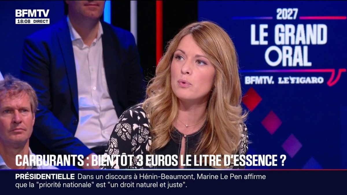 Prix des carburants: "Nous ne laisserons tomber personne", affirme Maud Bregeon, Porte-parole du gouvernement