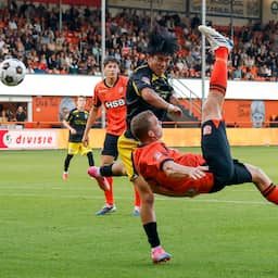 Henk Veerman scoort met omhaal bij zege FC Volendam op FC Den Bosch