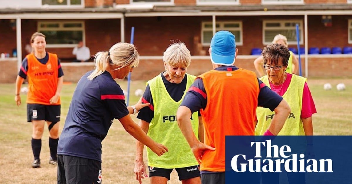 ‘Football saved Dad’s life’: meet the coach of the England women’s Parkinson’s team