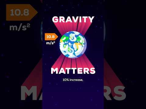 wow, just saw a simulation of what earth's rotation would look like if gravity was 10% stronger