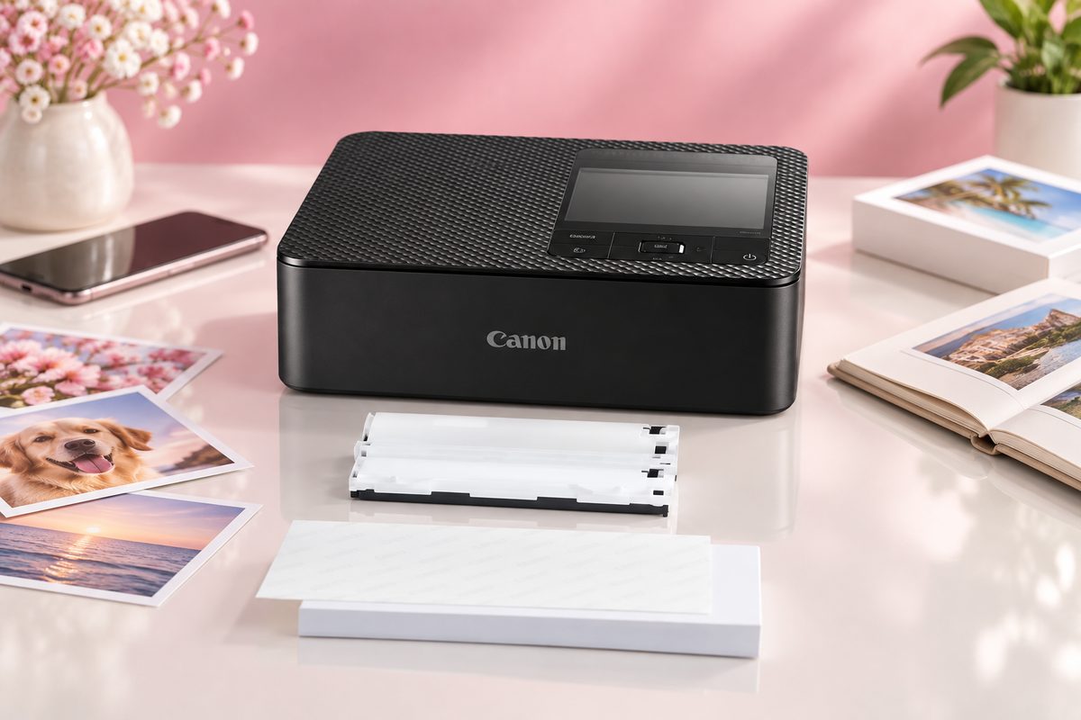 Canon SELPHY CP1500 a 159€ con 54 fogli, per stampare subito i ricordi