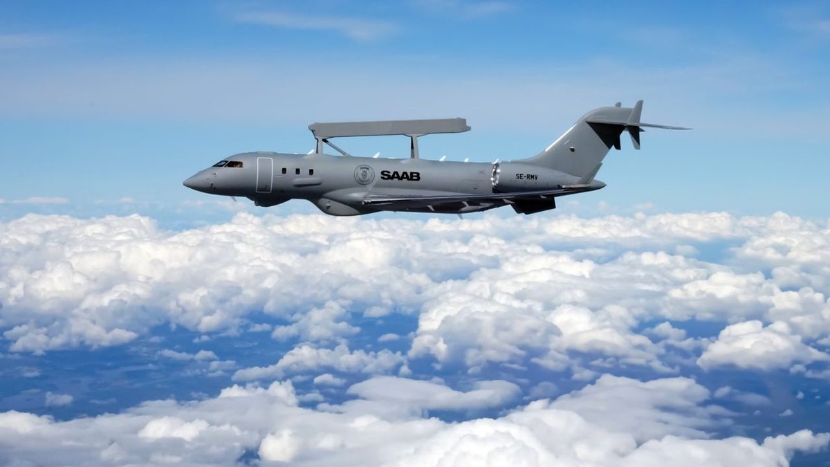 Nederländerna köper radarflygplanet GlobalEye från Saab
