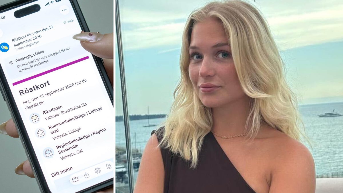 Vallokalens jättemiss: Maja, 25, får inte rösta