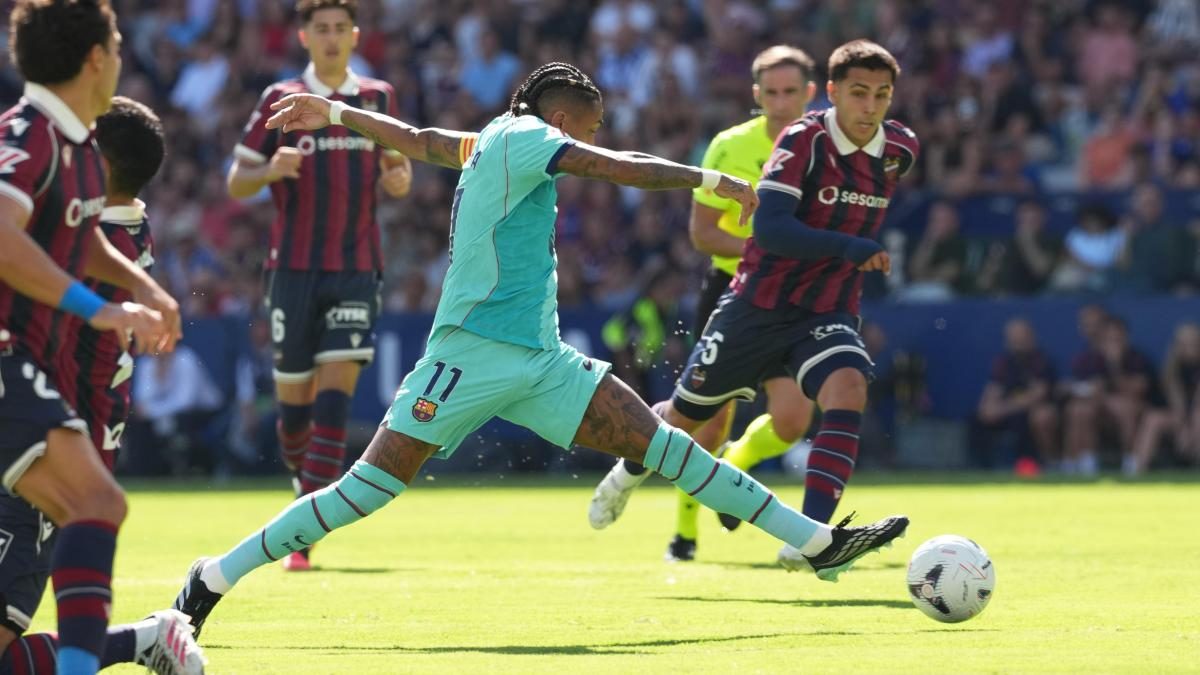 Las notas de los jugadores del Barça ante el Levante
