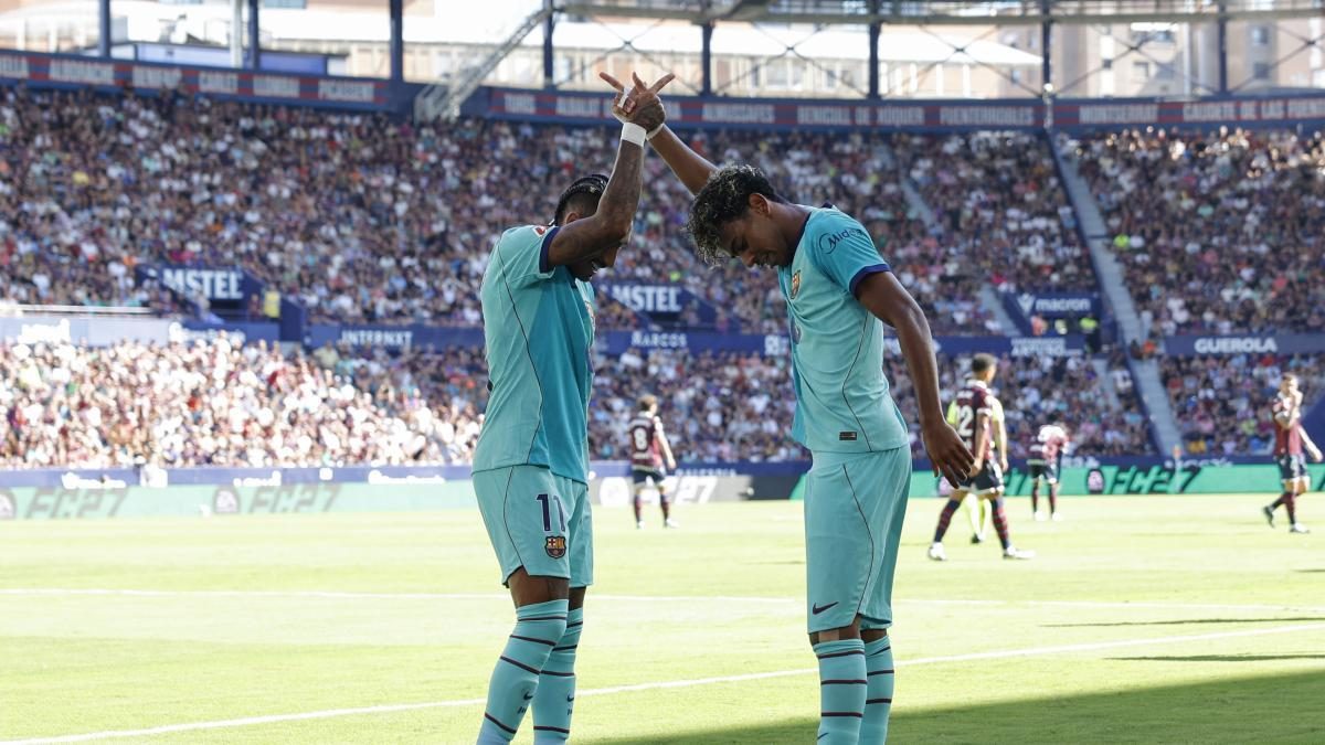 El Barça golea pero descubre lo que es sufrir ante el Levante