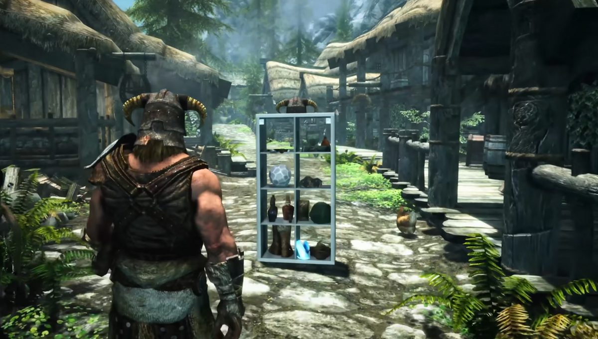 IKEA s'intéresse au jeu vidéo et sort une extension officielle sur.. Skyrim