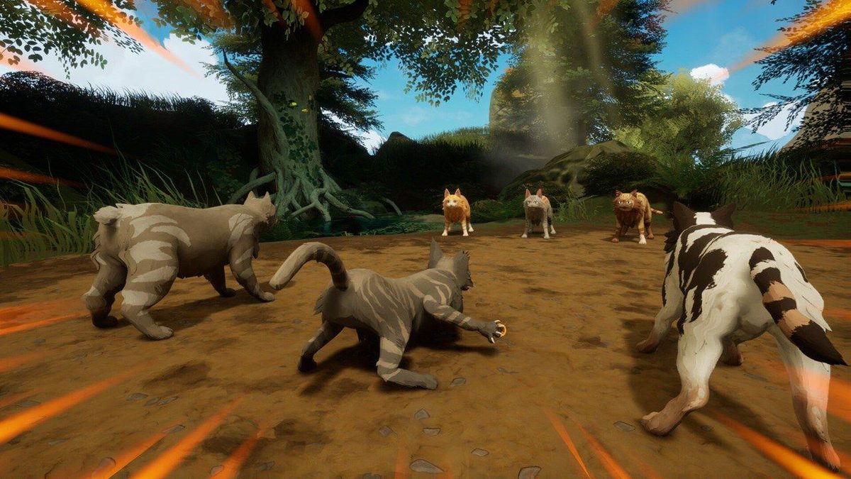 Amazon: preorder al minimo per l'assurdo gioco dei 4 clan di gatti guerrieri