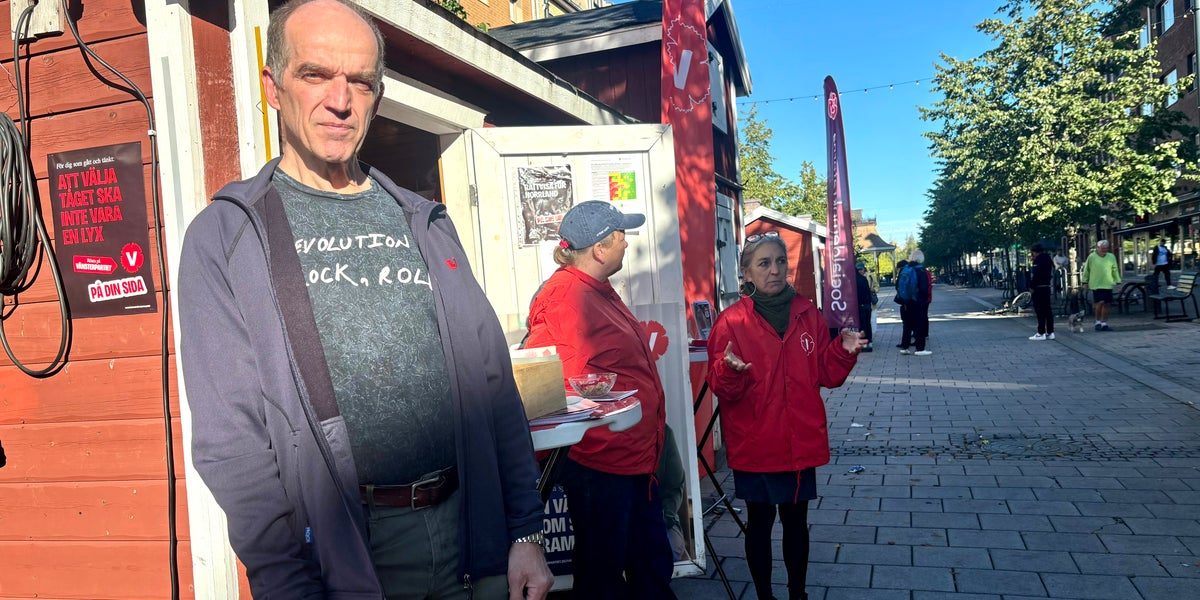 Förre V-toppen fick en stroke på semestern