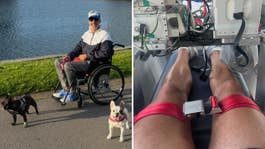 Anders, 47, blev plötsligt förlamad