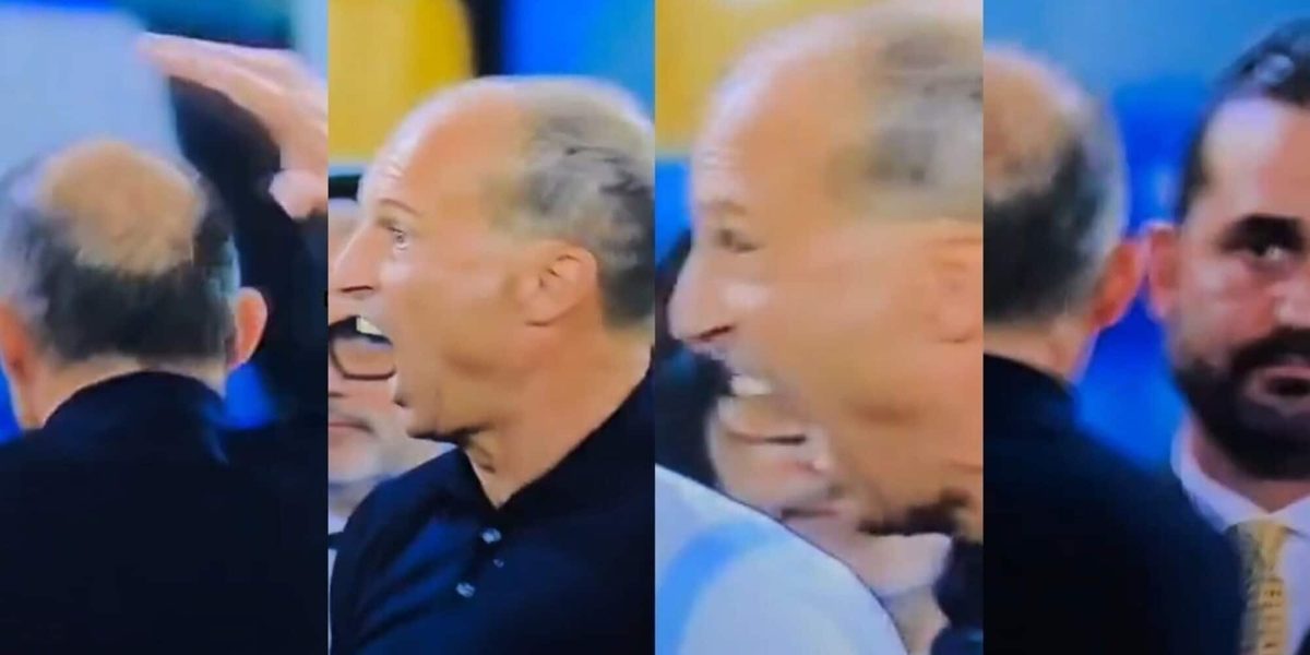 Furia Allegri dopo l'errore di Lucca nel finale di Napoli-Bologna, poi punge: "&Egrave; entrato come una..."