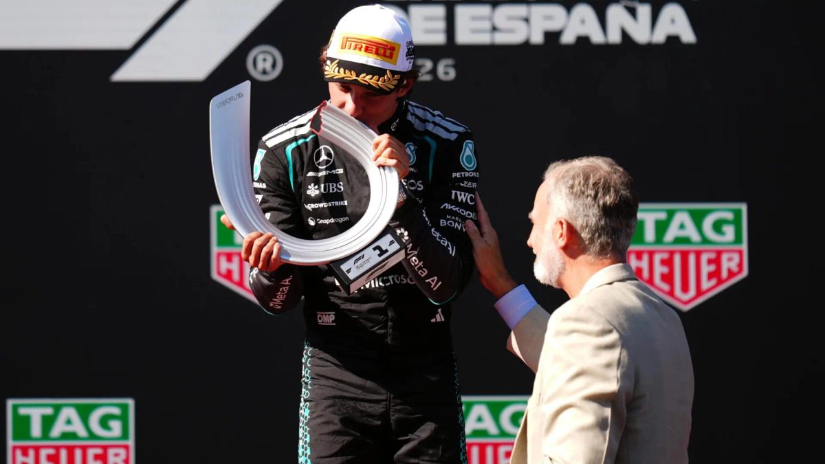Antonelli entra en la historia del Madring en un día de tensión entre Alonso y Sainz