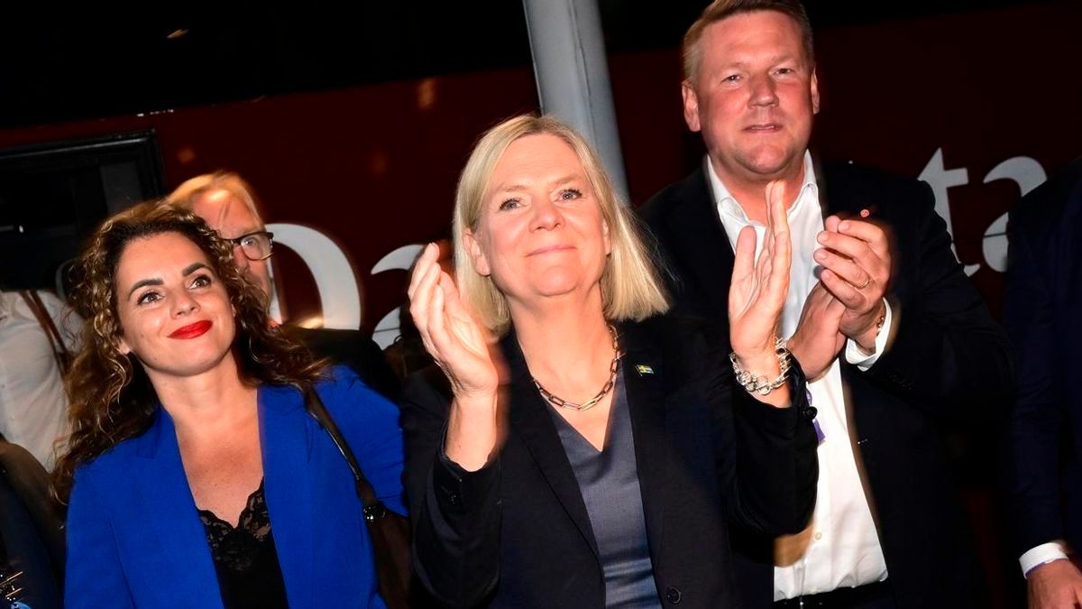 Los sondeos a pie de urna dan la victoria a la socialdemocracia en Suecia