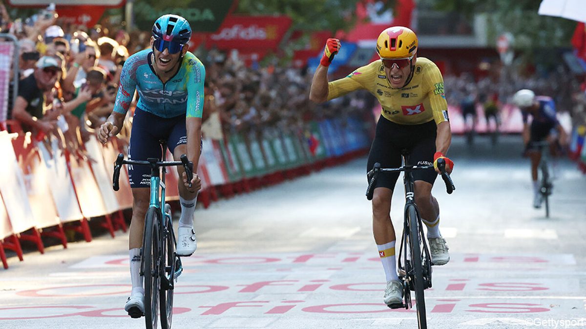 Terwijl er overal chaos was, bleef hij koelbloedig kalm: Tobias Halland Johannessen heeft laatste woord in de Vuelta