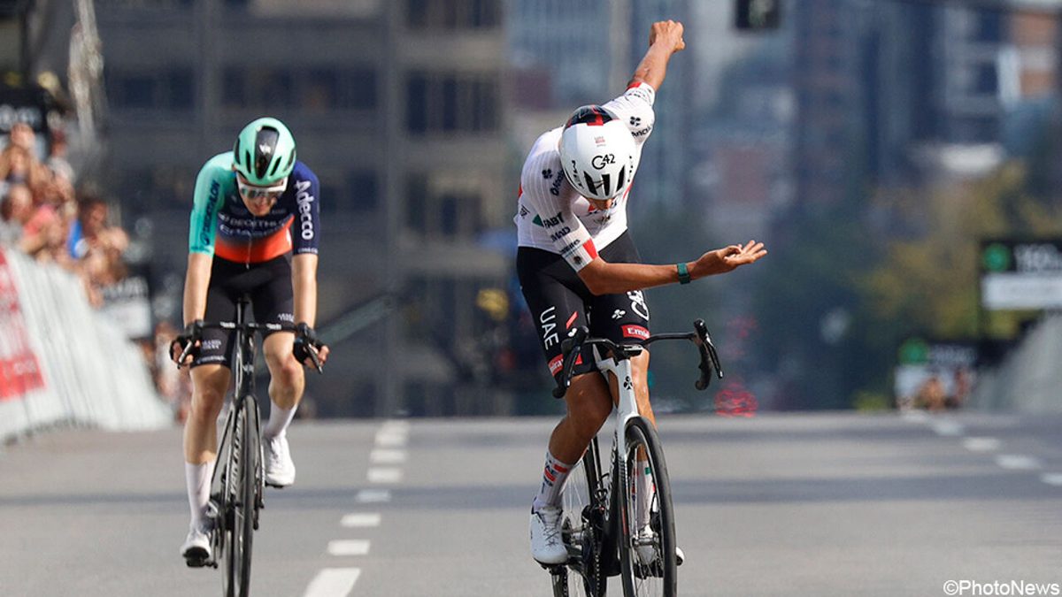 Del Toro klopt zich op de borst na prestigeduel met Seixas, Evenepoel moet bergop buigen in Montréal