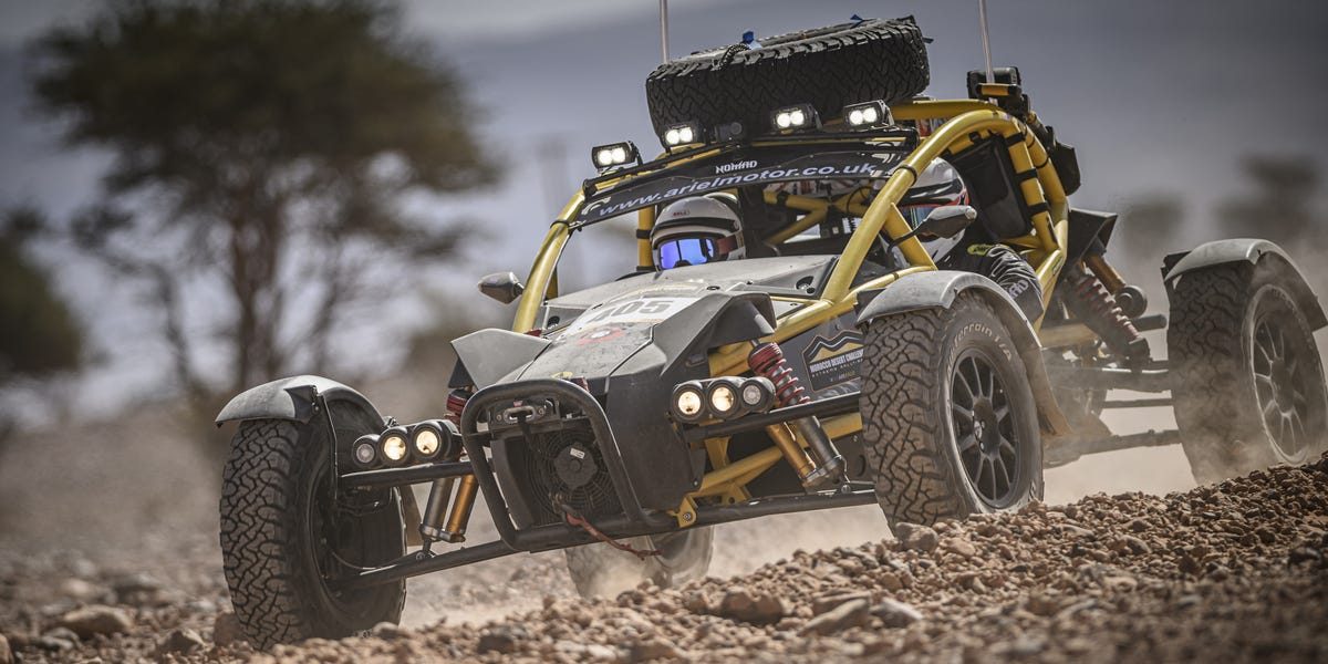 Ariel Built a Desert-Raid Nomad to Survive 1740 Miles of Sahara Rally Punishment
