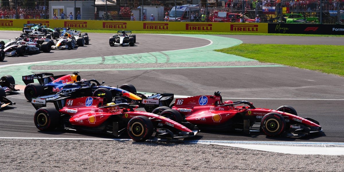 Hamilton and Leclerc Say They’ve Put Their Monza Clash Behind Them