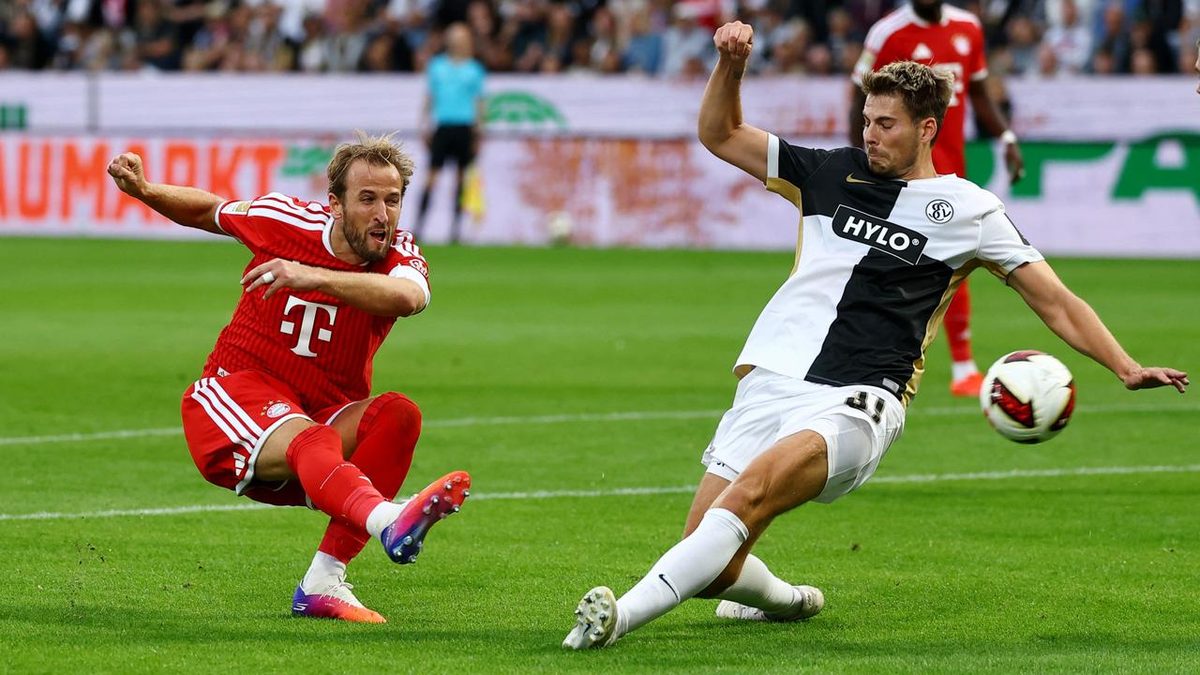 Bayern München müht sich zum Sieg in Elversberg