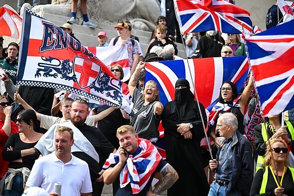 Man, 76, charged with concealing identity at anti-immigration protest in Portsmouth