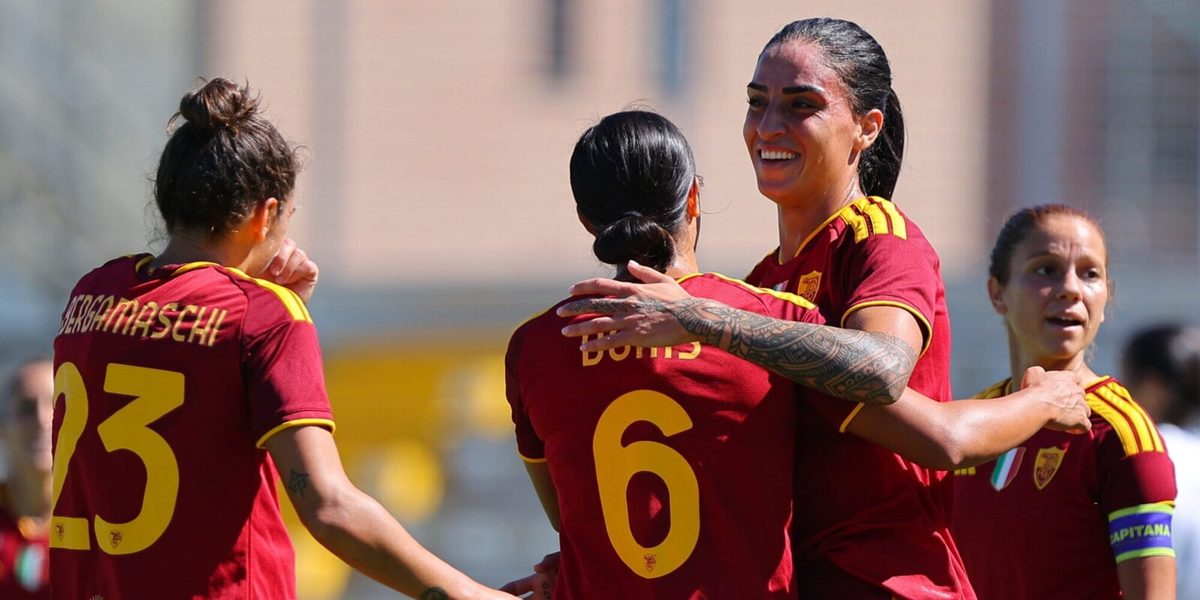 Roma Femminile, Piemonte e Van Dooren travolgono il Sassuolo: sar&agrave; finale contro la Juve