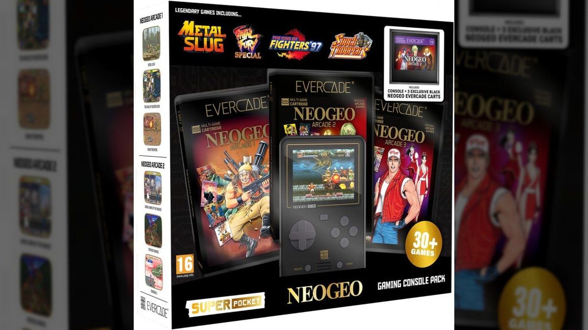 Neo Geo Super Pocket Starter Bundle: rivivi le emozioni dei giochi da sala nel palmo della tua mano!